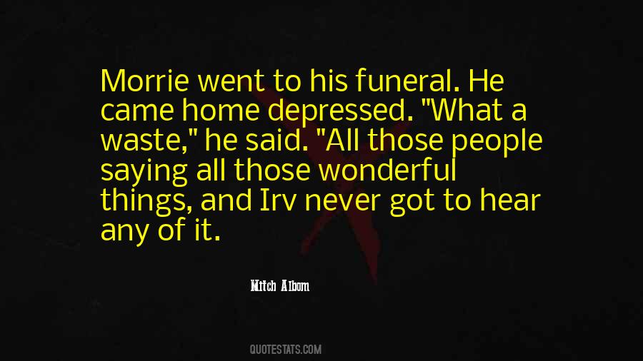 Morrie Quotes #482077