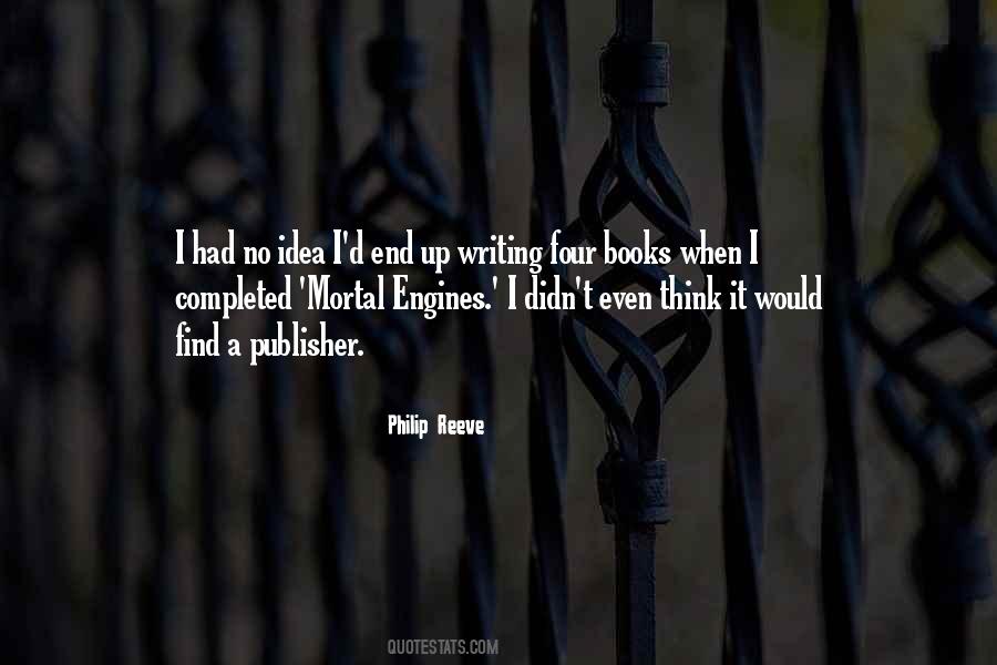 Mortal Engines Philip Reeve Quotes #1090777