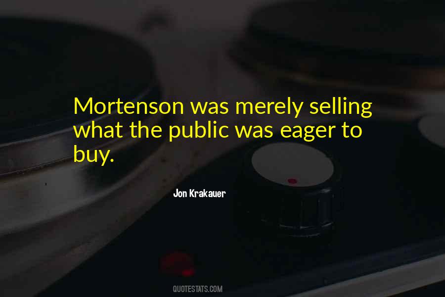 Mortenson Quotes #146432