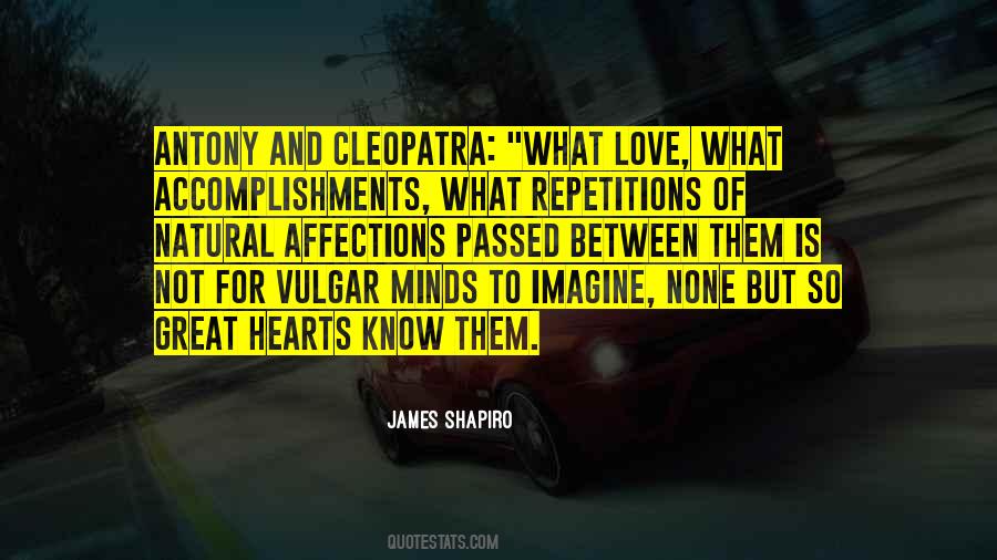 Quotes About Cleopatra Love #1287174