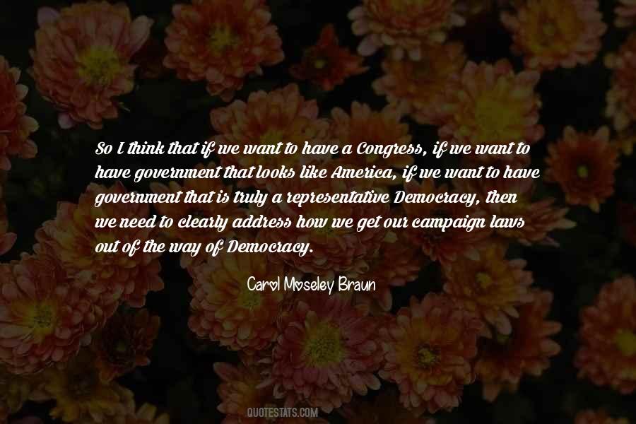 Moseley Braun Quotes #107298