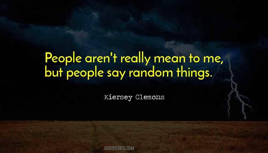 Quotes About Clemons #767871