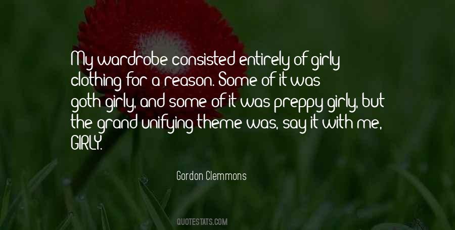 Quotes About Clemmons #1589169