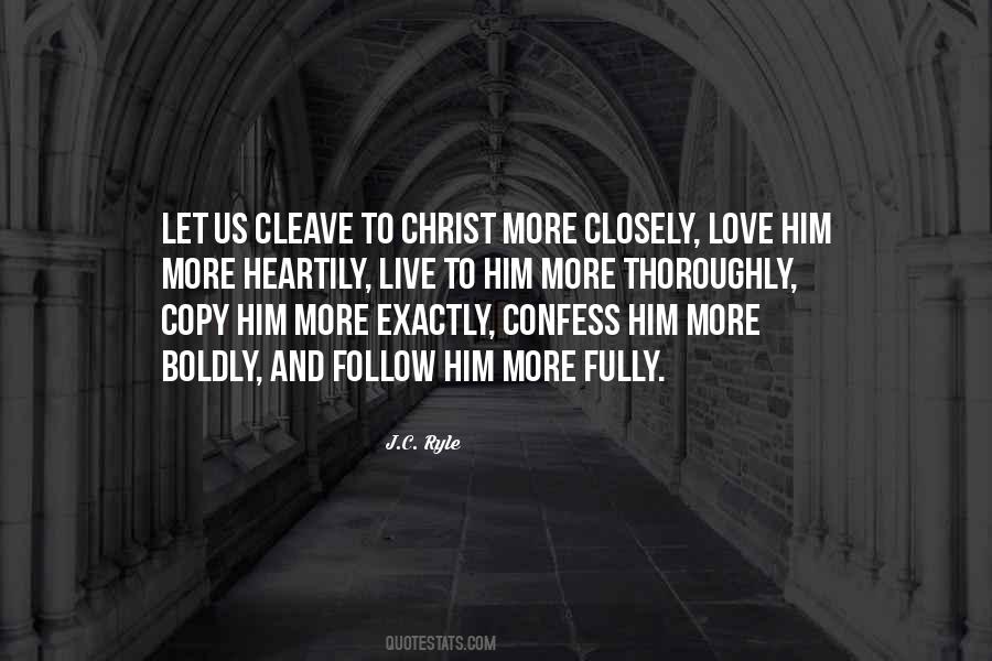 Quotes About Cleave #1134318