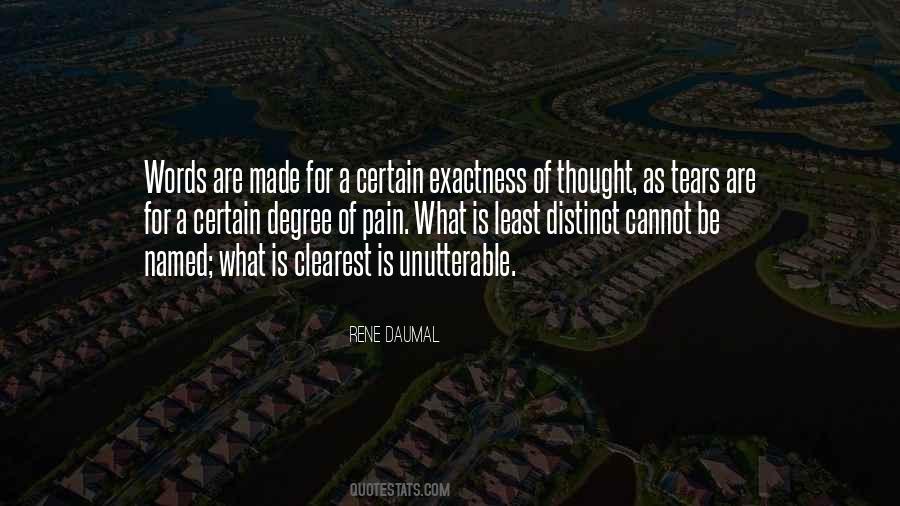 Quotes About Clearest #1090665