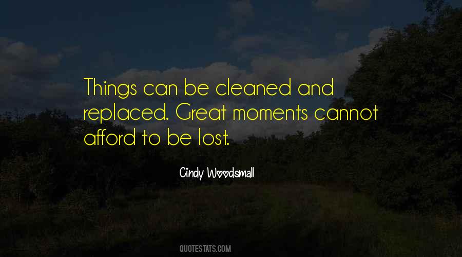 Quotes About Cleaned #218508