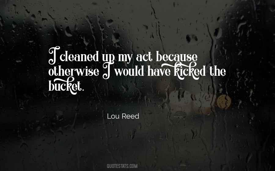 Quotes About Cleaned #513241