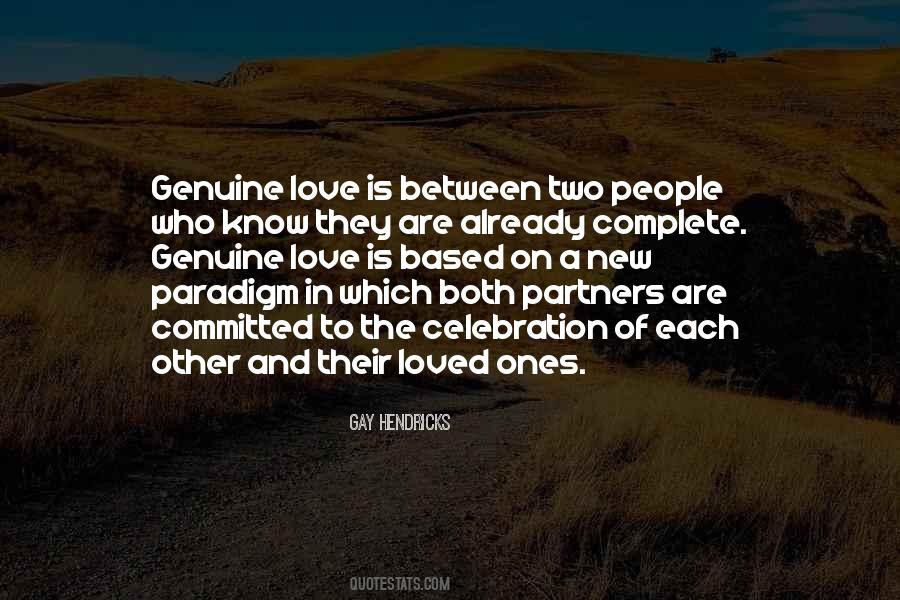 Most Genuine Love Quotes #328811