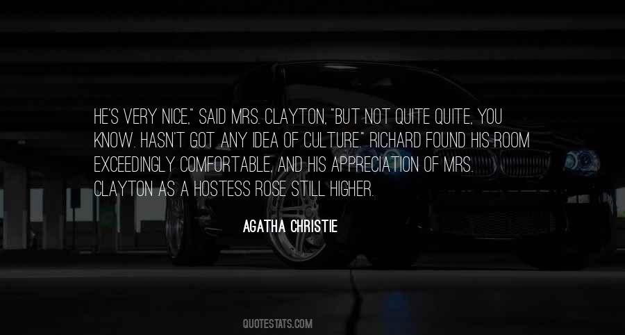 Quotes About Clayton #1149001