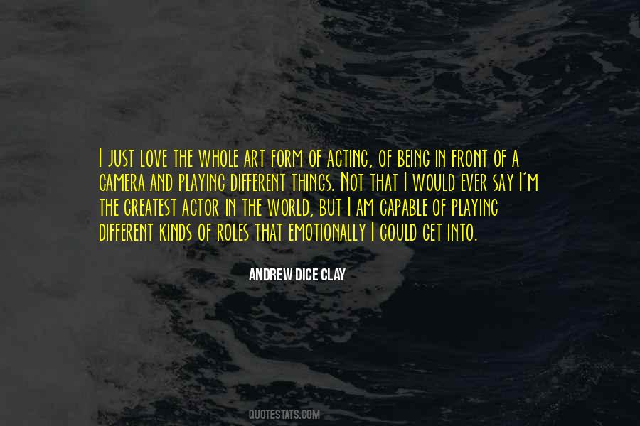 Quotes About Clay Art #874413