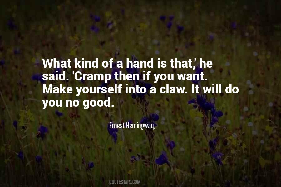 Quotes About Claw #1042159