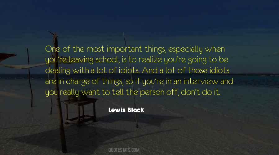 Most Important Quotes #1806024