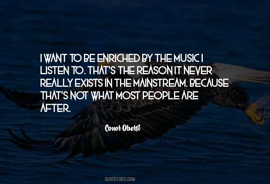 Most Mainstream Quotes #1270245