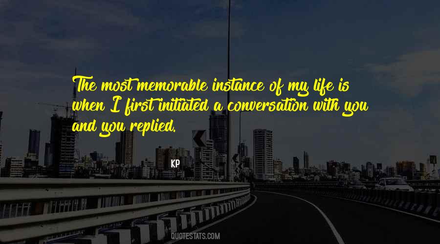 Most Memorable Quotes #1807847