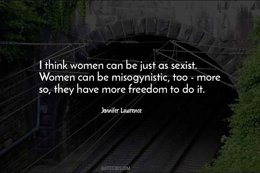 Most Misogynistic Quotes #39653