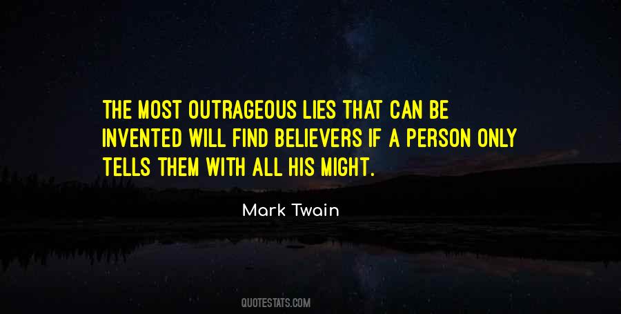 Most Outrageous Quotes #568570