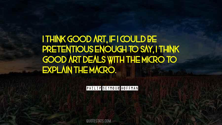 Most Pretentious Art Quotes #1191876