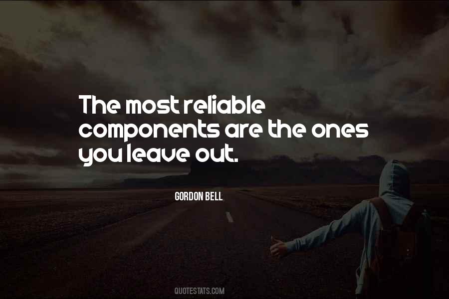 Most Reliable Quotes #1608752