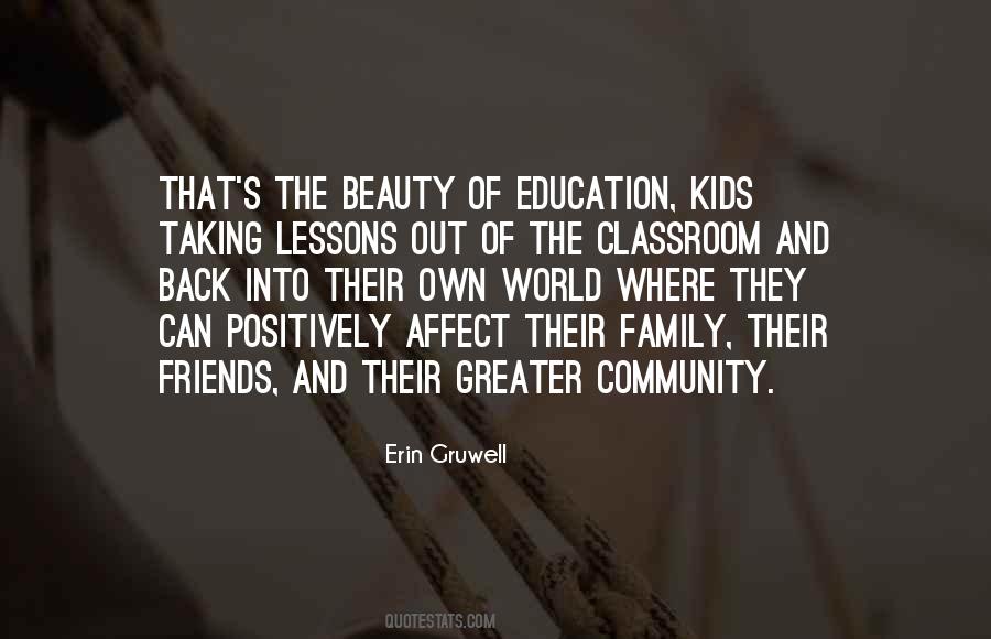 Quotes About Classroom Community #1515362