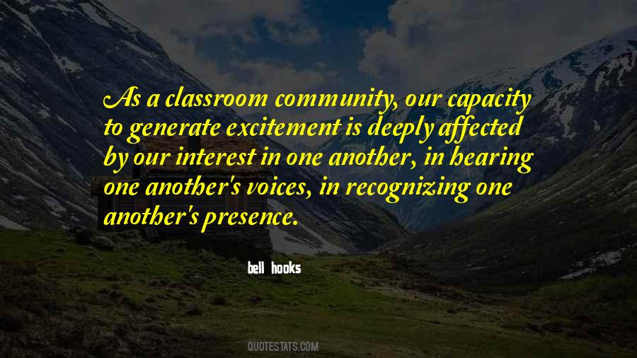 Quotes About Classroom Community #780525