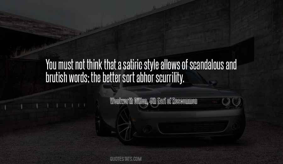 Most Scandalous Quotes #542319