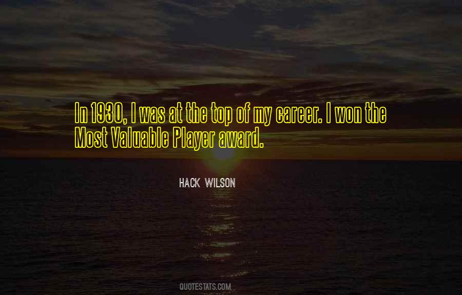 Most Valuable Player Quotes #1028255
