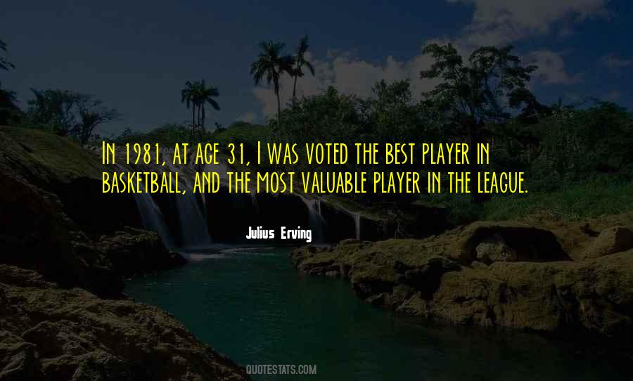 Most Valuable Player Quotes #1469859