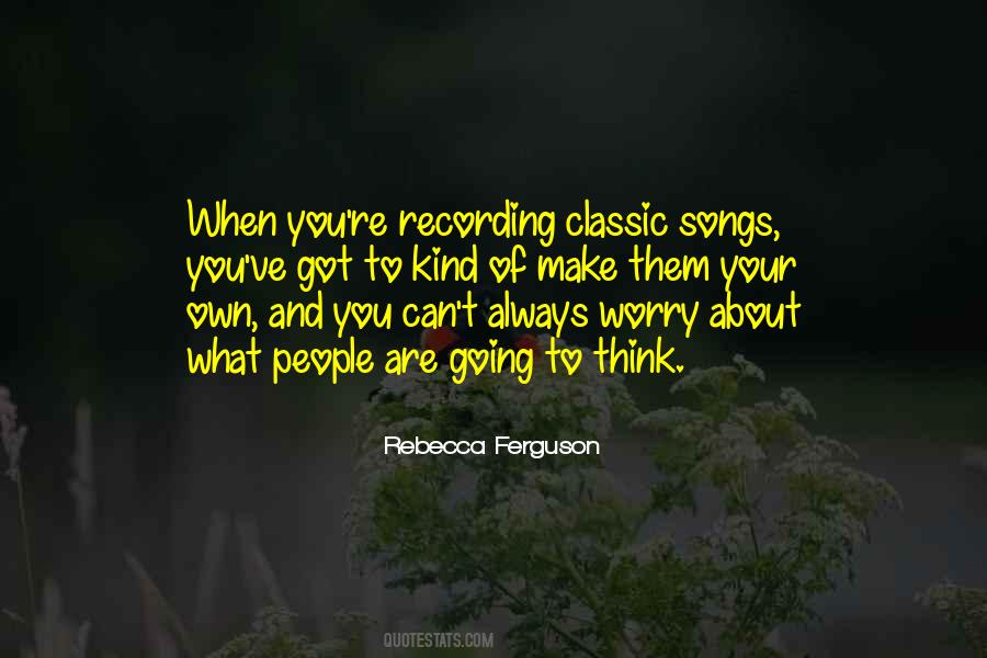 Quotes About Classic Songs #289995