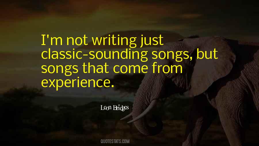 Quotes About Classic Songs #771101