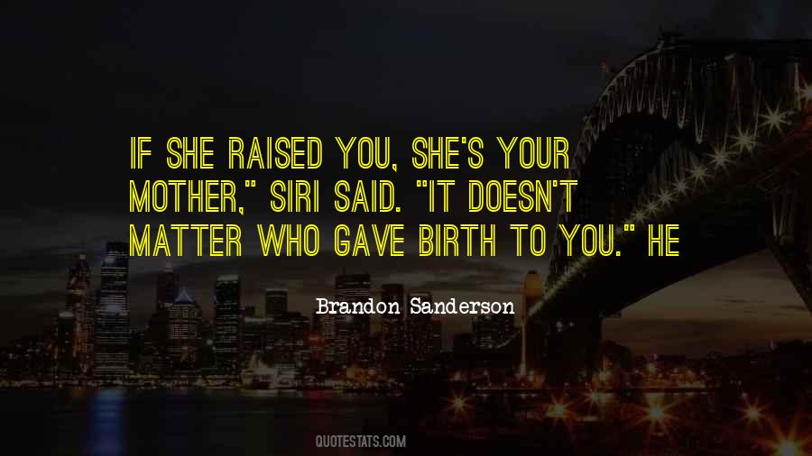 Mother Birth Quotes #1204244