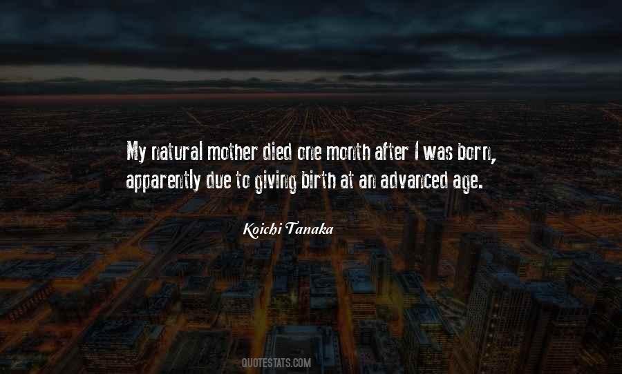 Mother Birth Quotes #241193