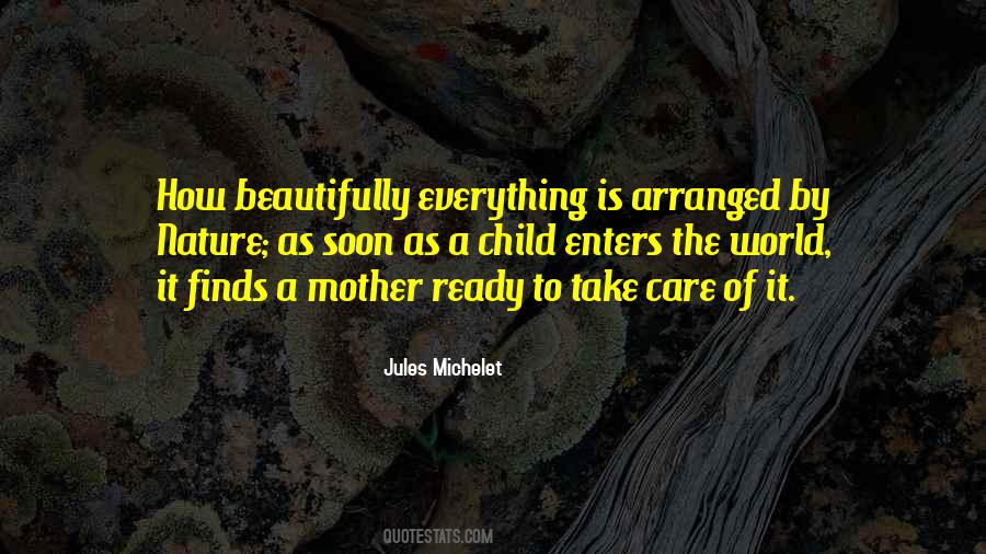 Mother Child Care Quotes #954013