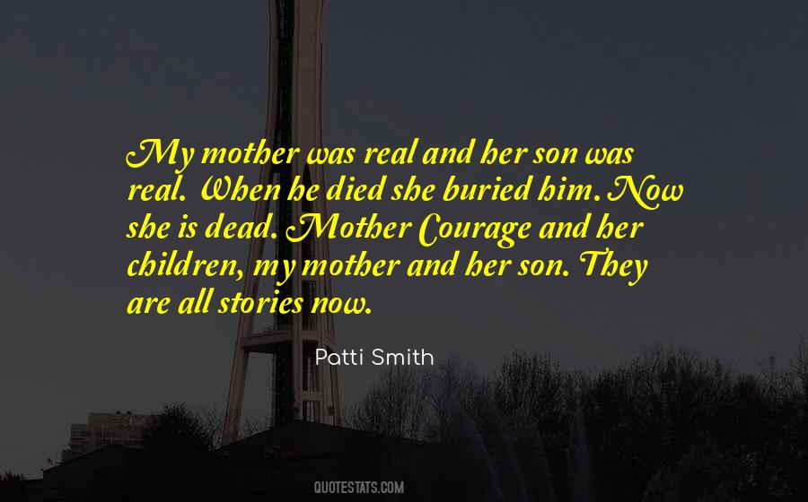 Mother Dead Quotes #924605