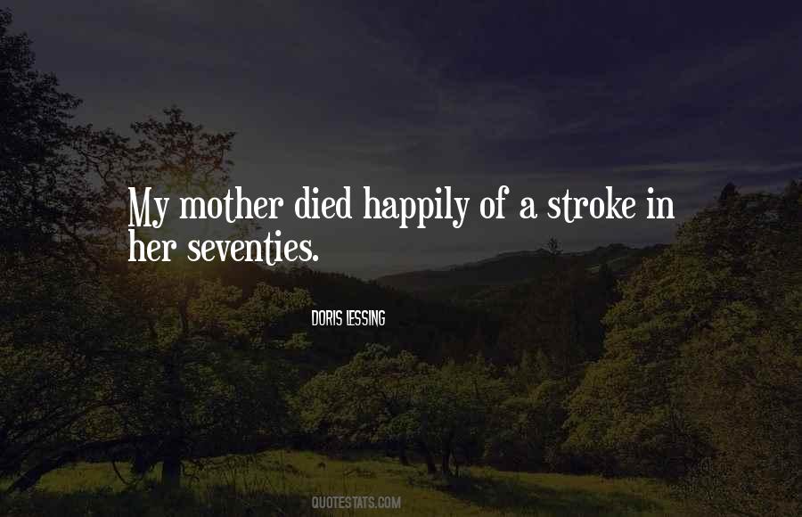 Mother Died Quotes #11743
