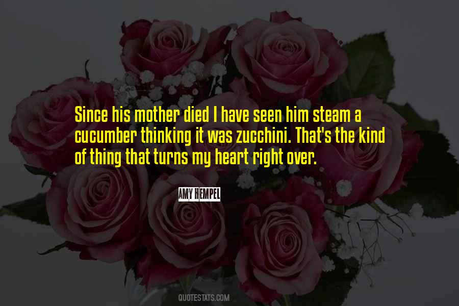 Mother Died Quotes #1224194