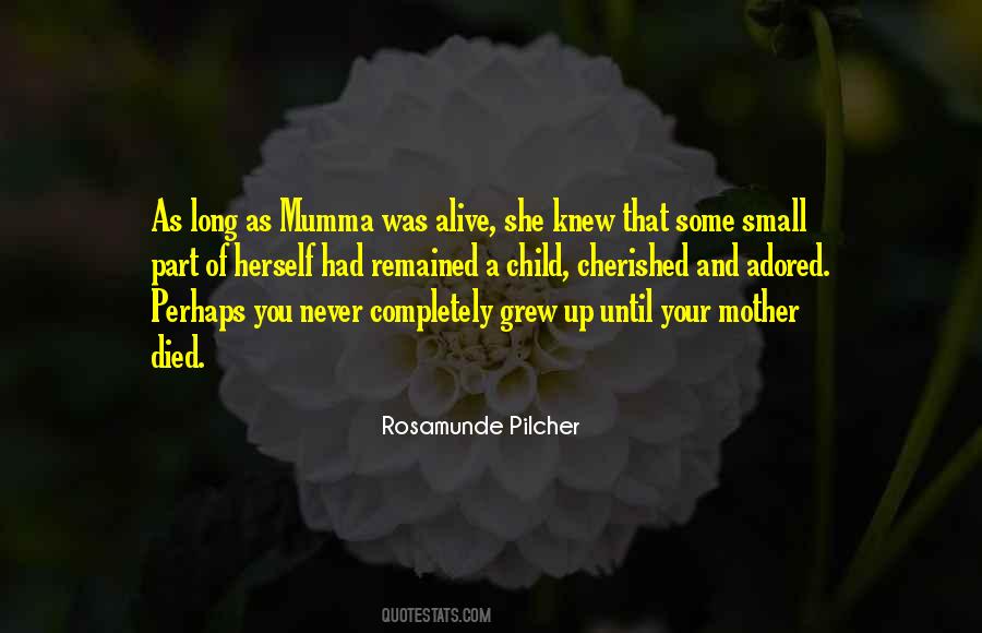 Mother Died Quotes #1466958