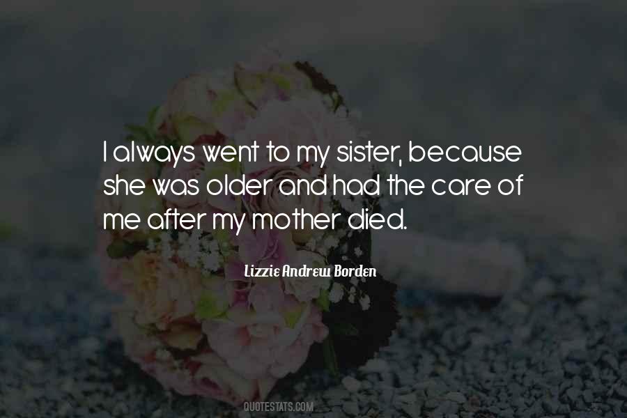 Mother Died Quotes #157733