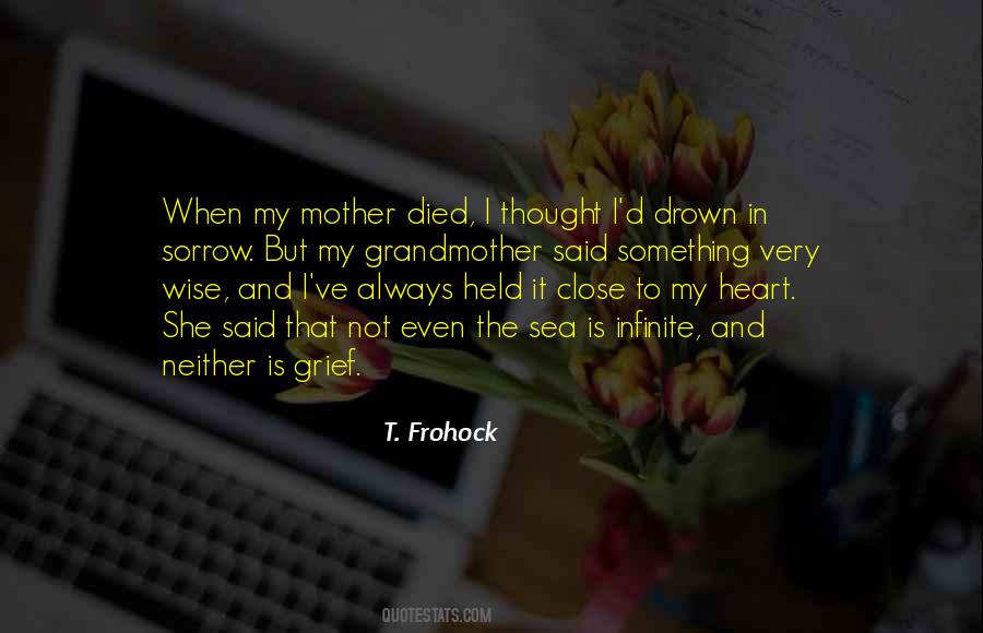 Mother Died Quotes #1691734