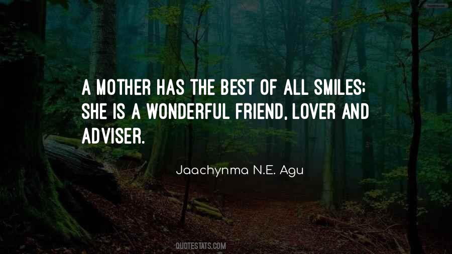 Mother Is The Best Friend Quotes #181397