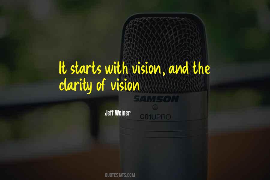 Quotes About Clarity Of Vision #1123813