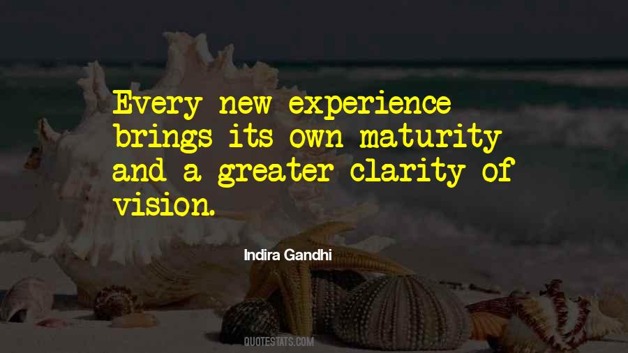Quotes About Clarity Of Vision #1252379