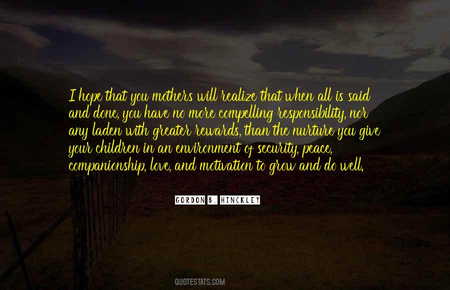Mother Nurture Quotes #359829