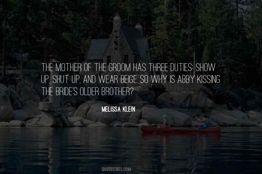 Mother Of Groom Quotes #1146119