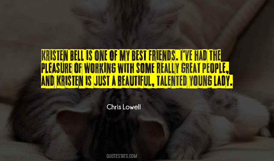 Quotes About Talented Friends #433072