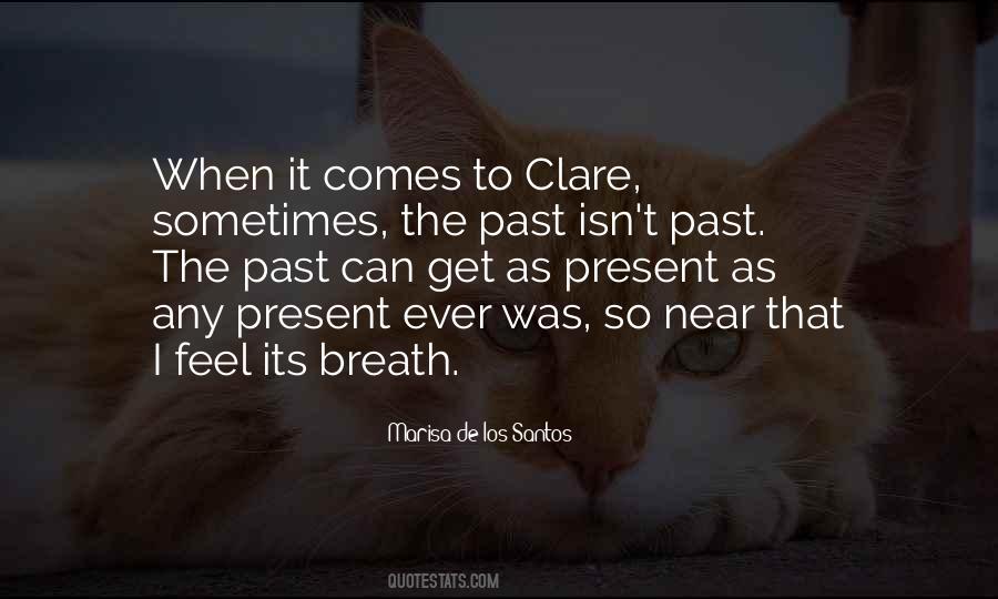 Quotes About Clare #930610