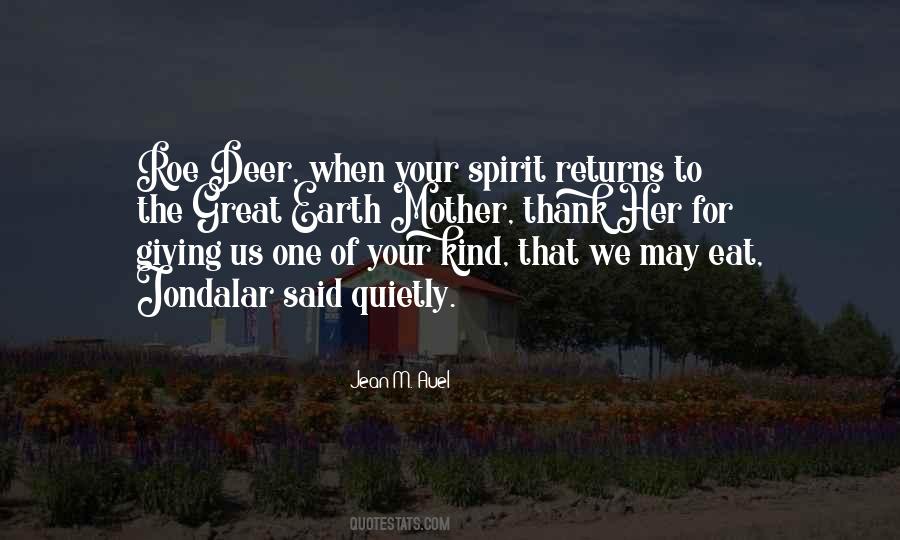 Mother Spirit Quotes #736911
