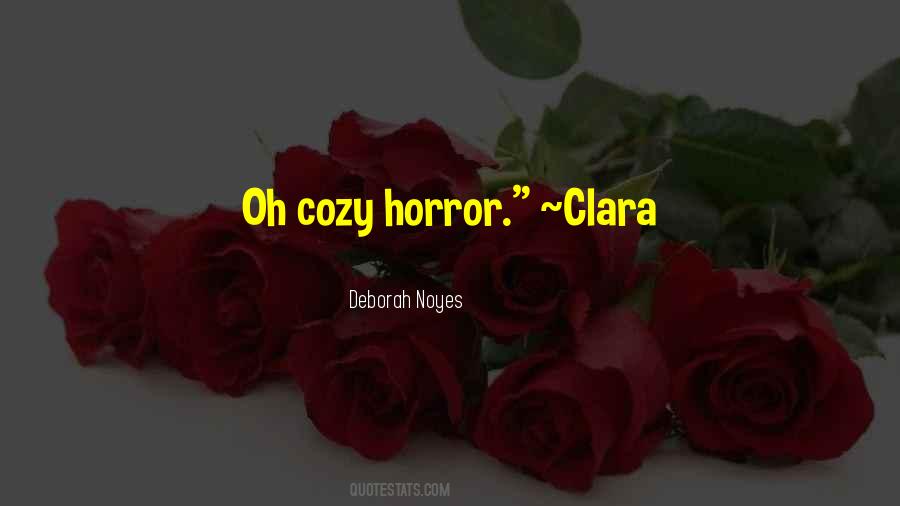 Quotes About Clara #1101977