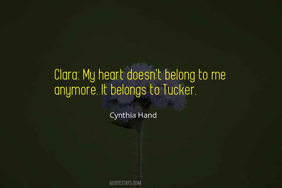 Quotes About Clara #1287551