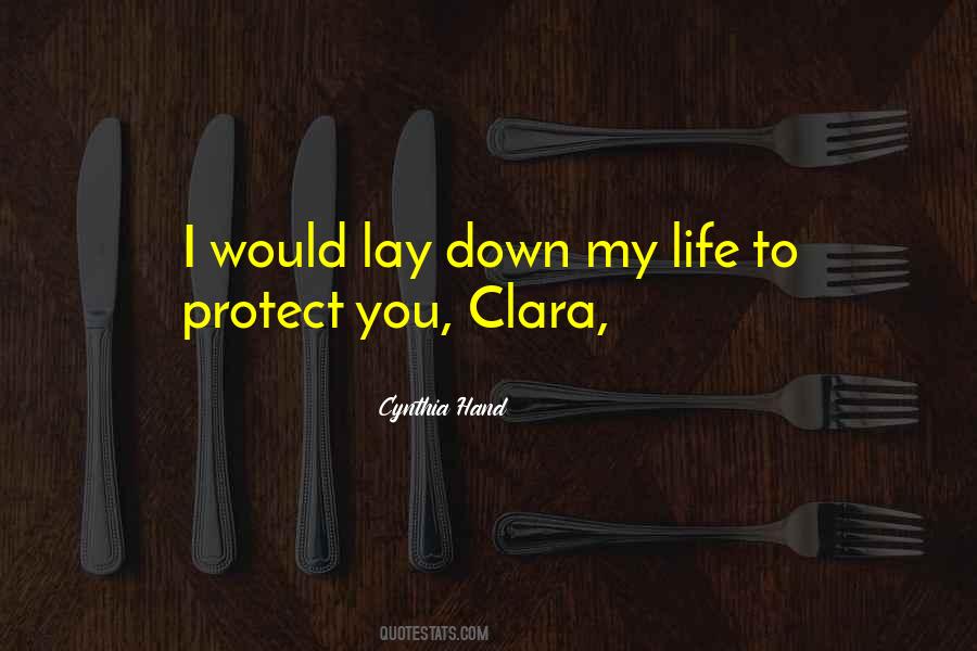 Quotes About Clara #1556795
