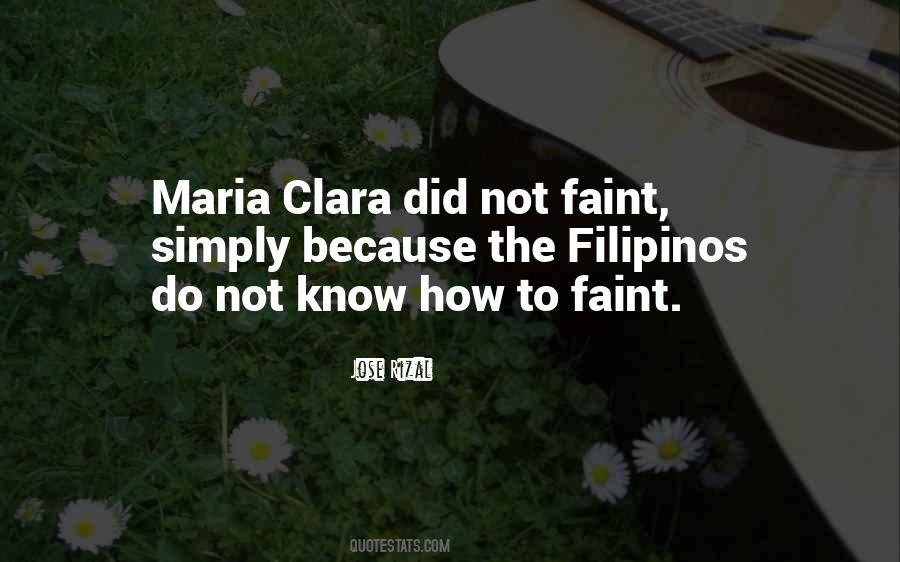 Quotes About Clara #997640